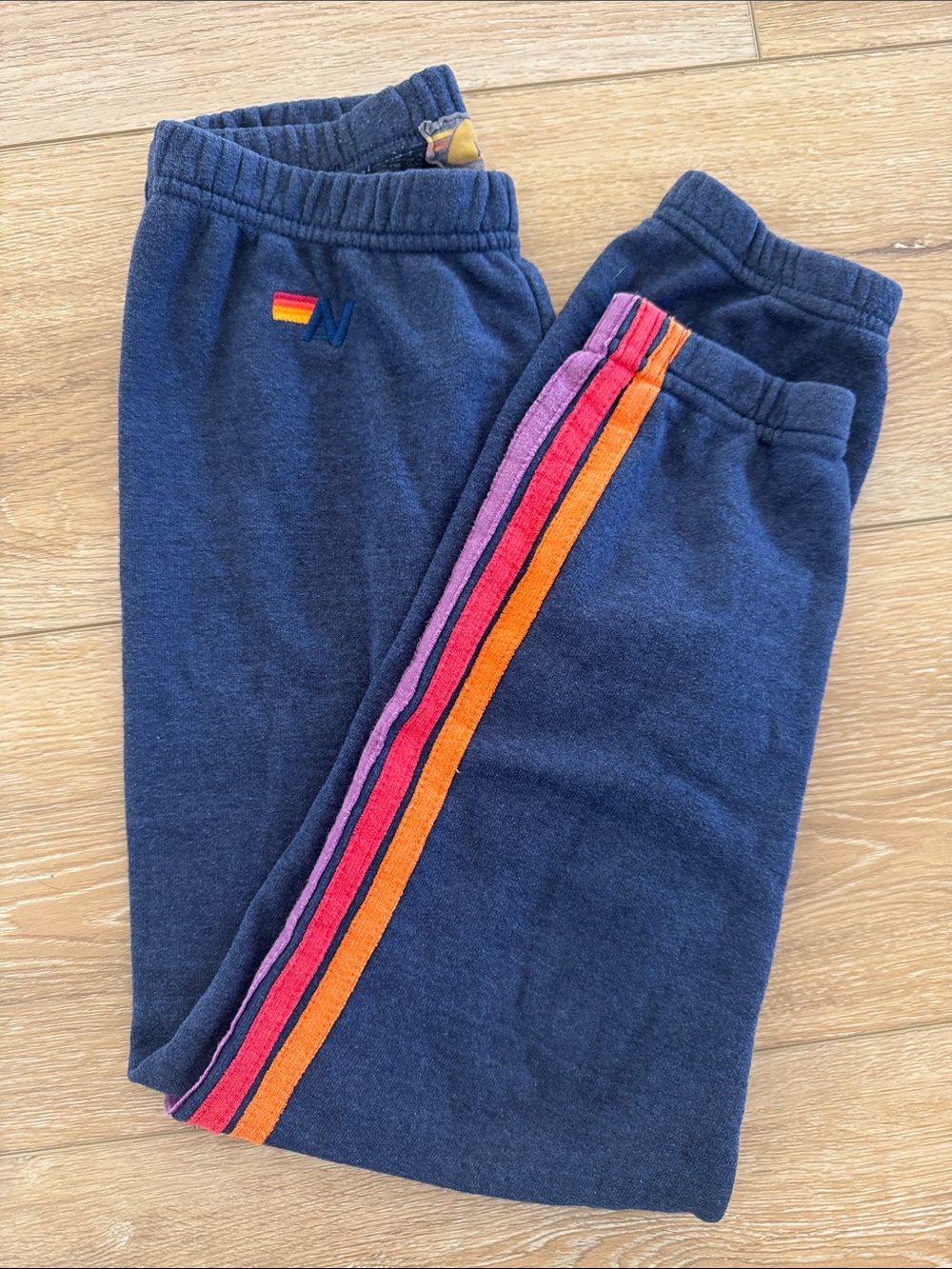 Aviator Nation 5 STRIPE SWEATPANTS - NAVY - Picture 11 of 11